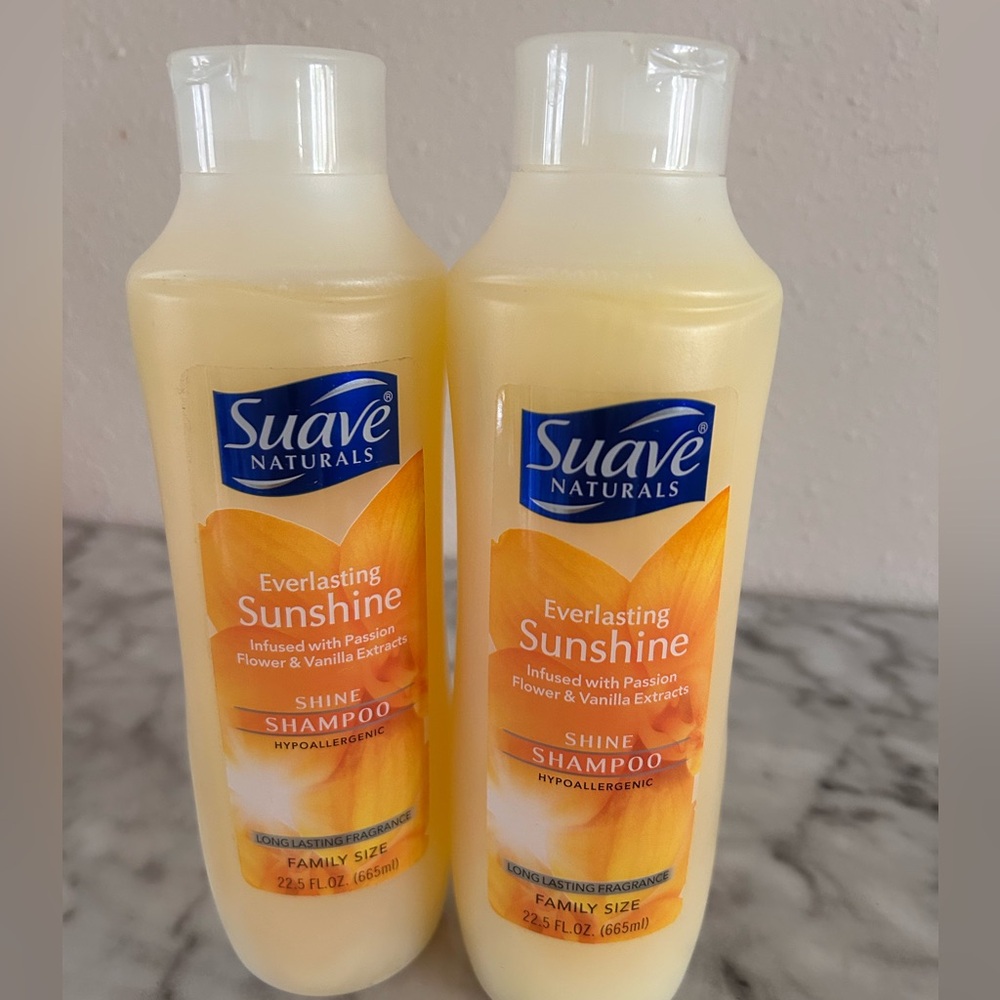 Suave Naturals Everlasting Sunshine Shine Shampoo 22.5 Oz. Hypoallergenic